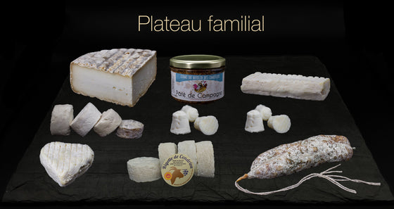 plateau de fromage familial gaec moulin des chartreux