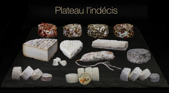 plateau de fromage l'indecis gaec moulin des chartreux